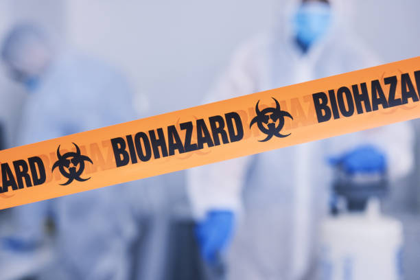 Professional Infectious Disease Decontamination technician working in Voorhees, NJ